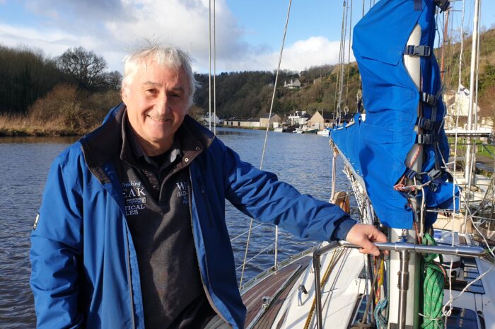 Gilbert Inizan : sa maison, c’est son bateau