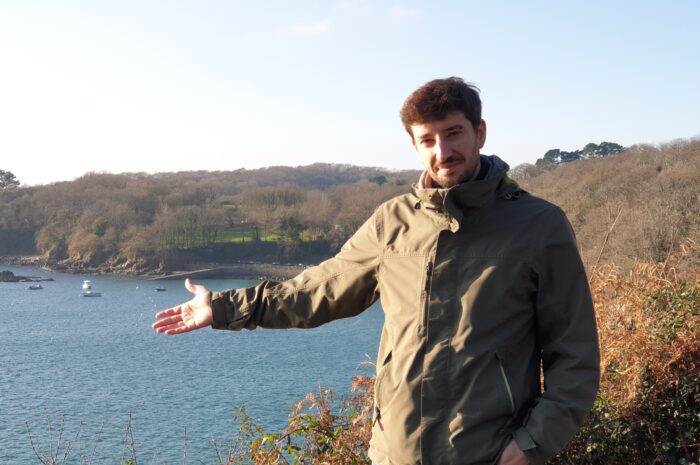 Lucas Bosseboeuf étudie l’effondrement de la ressource en rade de Brest