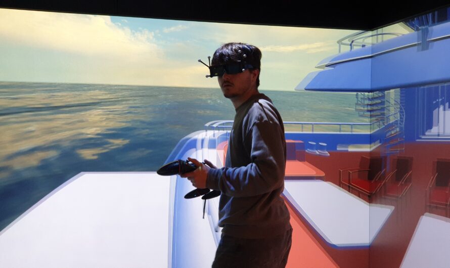 La salle de réalité virtuelle de l’IUT Brest-Morlaix