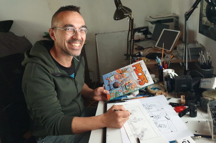 Simon Léturgie, dessinateur de la BD : « Les Profs »