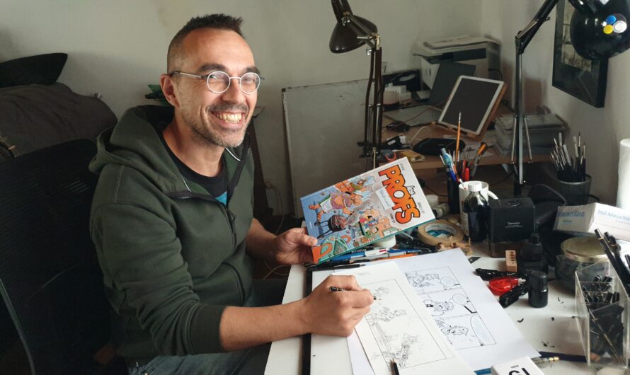 Simon Léturgie, dessinateur de la BD : « Les Profs »