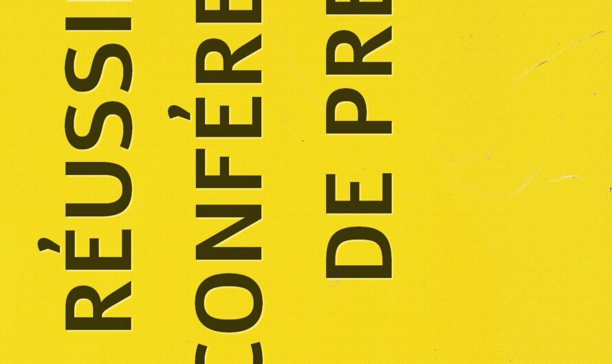 Réussir sa conférence de presse