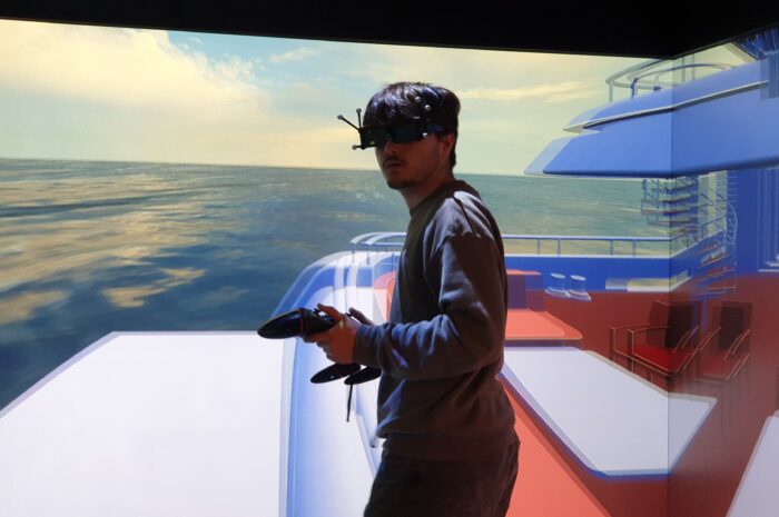 La salle de réalité virtuelle de l’IUT Brest-Morlaix