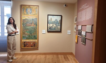 Anne Le Duigou est chargée des collections au Musée Sérusier © Christophe Pluchon