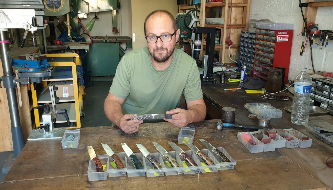 Ludovic Payen : les Couteaux de la Souris Grise à Plouhinec (29) © Christophe Pluchon