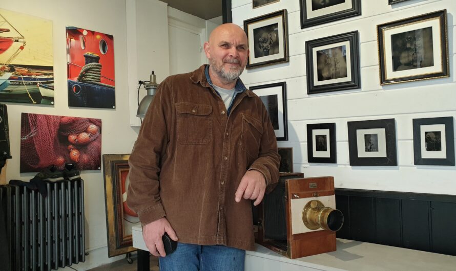 Michel Lebedel : le charme des photographies au collodion humide, à Quimperlé