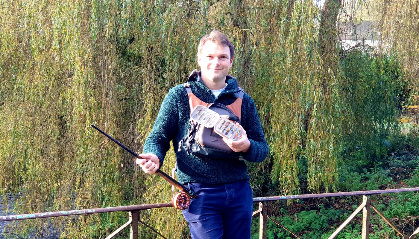 Thibaut Le Sceller est moniteur de pêche © Christophe Pluchon