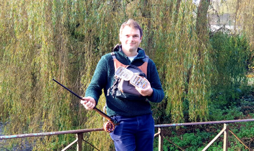 Thibaut Le Sceller est moniteur-guide de pêche en mer et en rivière autour de Morlaix