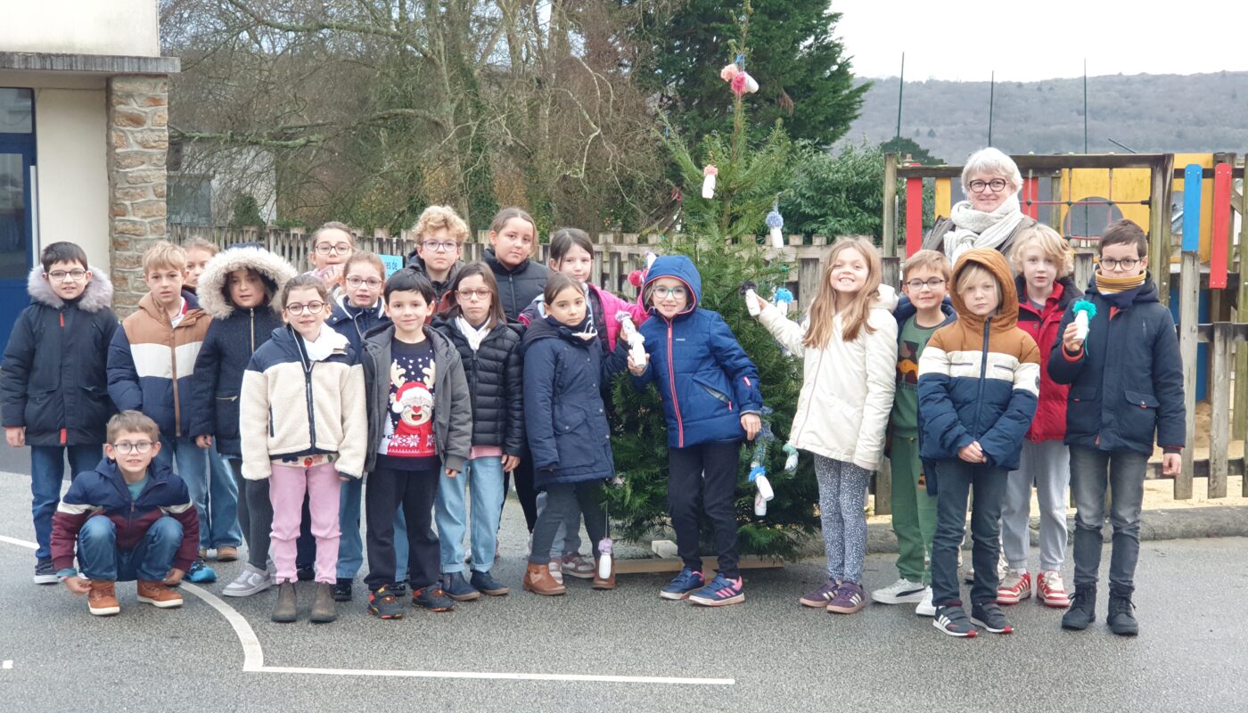 Noël à l'école Sainte-Anne de la Forest-Landerneau © Christophe Pluchon