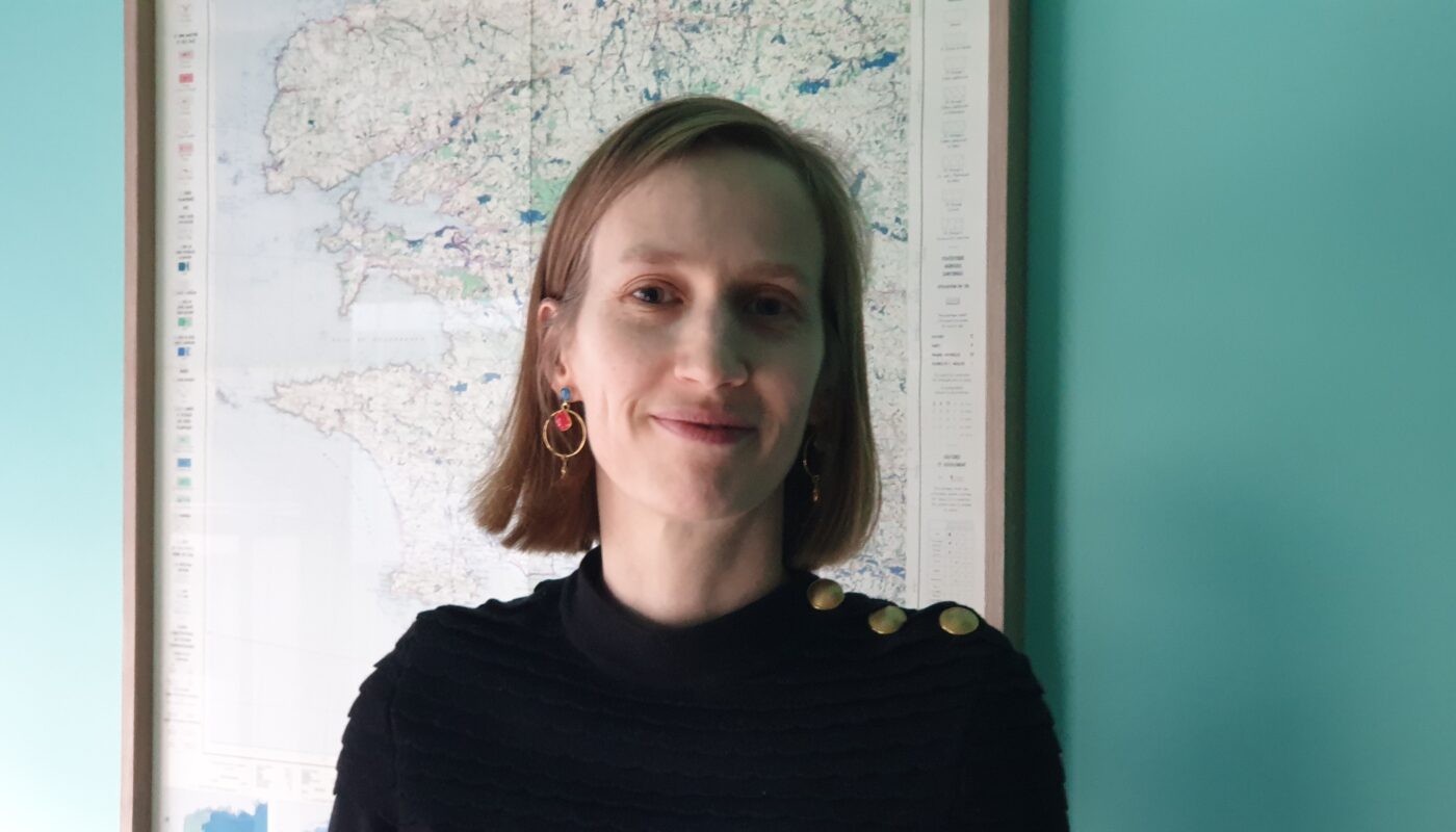 Pauline Letortu est océanographe, en charge du diplôme universitaire Mer et Médias © Christophe Pluchon