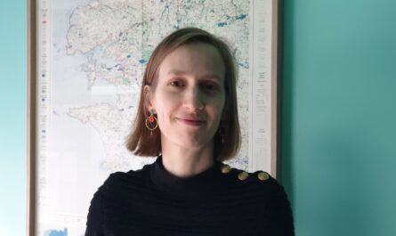 Pauline Letortu est océanographe, en charge du diplôme universitaire Mer et Médias © Christophe Pluchon