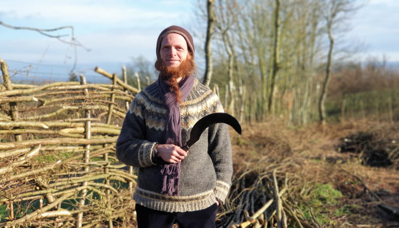Jardinier et artiste, Samuel Lewis prône le retour aux valeurs de la terre © Christophe Pluchon