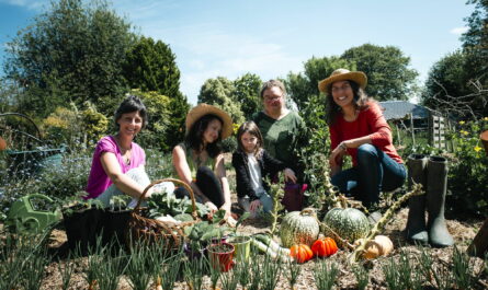 L'équipe de Jardin Biskoul à Rostrenen a développé un jeu de cartes pour faire son potager © Jacques Pion