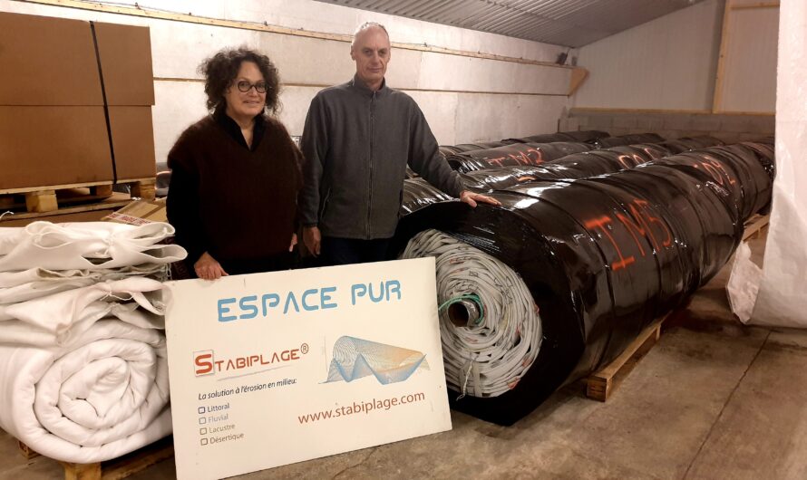 Le Stabiplage, pour protéger le littoral de la montée des eaux
