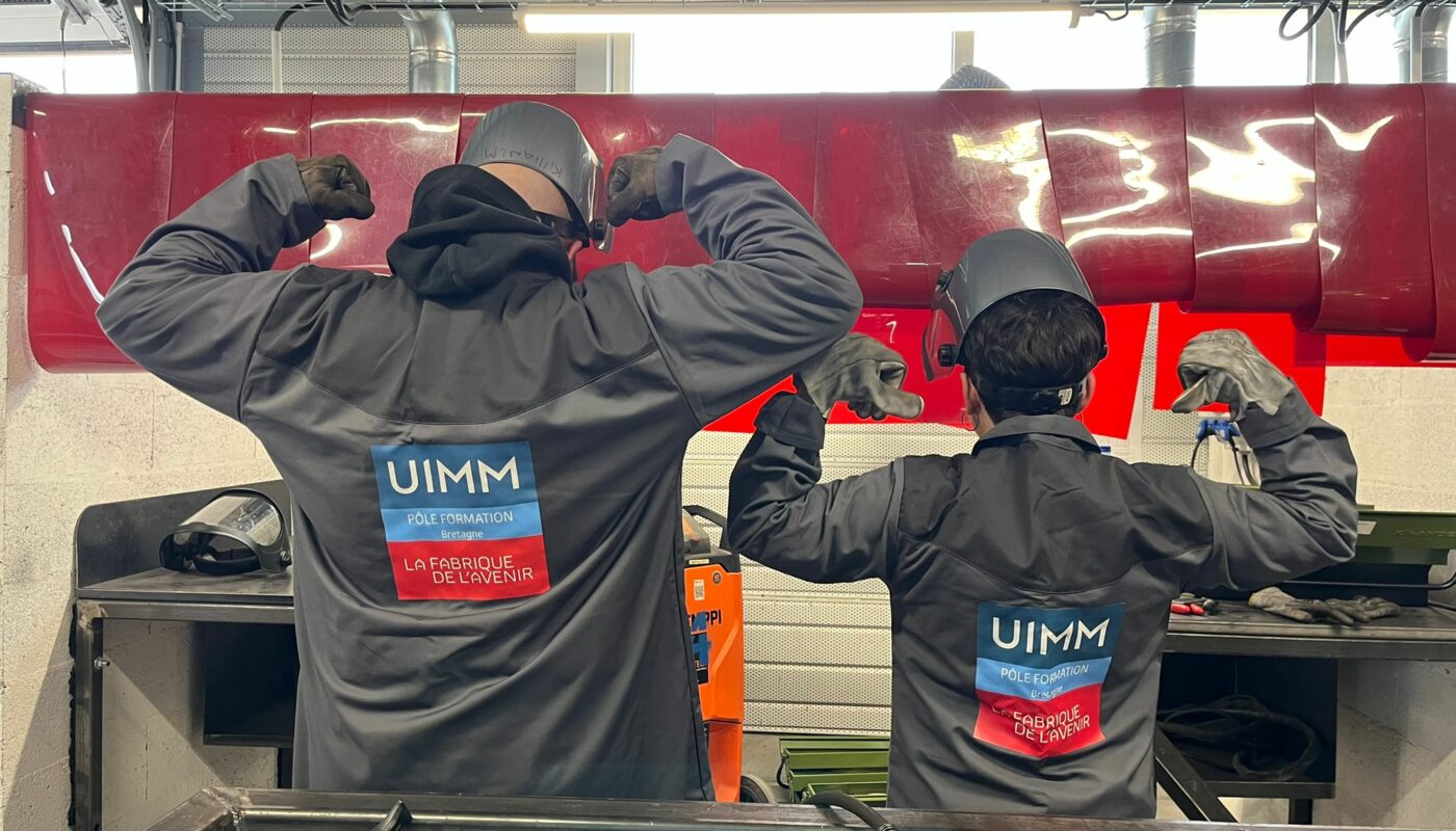 Le Pôle Formation de l'UIMM accueille des alternants et des personnes en reconversion dans l'industrie, sur plusieurs sites en Bretagne © Éva Carval