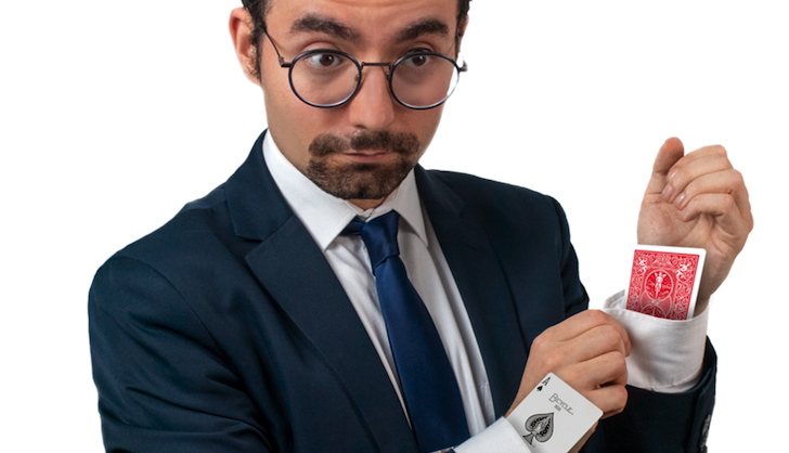 Mathieu Cima est magicien à Rennes