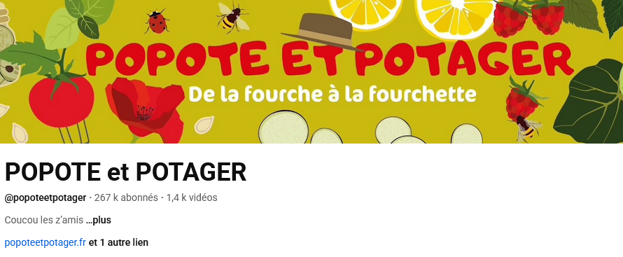 La chaîne YouTube « Popote et Potager » : de la fourche à la fourchette